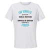 Maillot de Sport Femme Une Vendeuse Formidable Blanc - T-Shirt Respirant Polyester Manches Courtes - Cadeau Sportive Anniversaire Noël Fête des Mères
