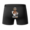 Caleçon Isaac pour Isaac Heure de la Pause - Humour Boxer Coton Idée Cadeau