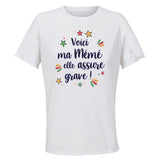 Maillot de Sport Femme Meme Elle Assure - T-Shirt Respirant Polyester Manches Courtes - Cadeau Sportive Anniversaire Noël Fête des Mères
