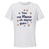 Maillot de Sport Femme Mamie Elle Assure - T-Shirt Respirant Polyester Manches Courtes - Cadeau Sportive Anniversaire Noël Fête des Mères