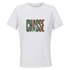 Maillot de Sport Femme Chasse Minimaliste - T-Shirt Respirant Polyester Manches Courtes - Cadeau Sportive Anniversaire Noël Fête des Mères