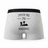 Caleçon J_Peux Pas Randonnee - Humour Boxer Gris Idée Cadeau Passion