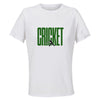 Maillot de Sport Femme Cricket Minimaliste - T-Shirt Respirant Polyester Manches Courtes - Cadeau Sportive Anniversaire Noël Fête des Mères