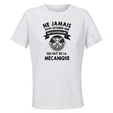 Maillot de Sport Femme Mecanique Septuagenaire - T-Shirt Respirant Polyester Manches Courtes - Cadeau Sportive Anniversaire Noël Fête des Mères