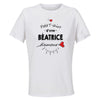 Maillot de Sport Femme Beatrice Damour - T-Shirt Respirant Polyester Manches Courtes - Cadeau Sportive Anniversaire Noël Fête des Mères