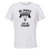 Maillot de Sport Femme Volant Sexagenaire - T-Shirt Respirant Polyester Manches Courtes - Cadeau Sportive Anniversaire Noël Fête des Mères