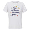 Maillot de Sport Femme Nounou Elle Assure - T-Shirt Respirant Polyester Manches Courtes - Cadeau Sportive Anniversaire Noël Fête des Mères