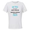 Maillot de Sport Femme Une Pilote Formidable Blanc - T-Shirt Respirant Polyester Manches Courtes - Cadeau Sportive Anniversaire Noël Fête des Mères
