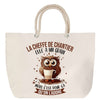 Sac Fête des Mères Mamie Famille Idée Cadeau anniversaire Noël Travail Boulot Métier Départ Retraite Collègue Femme cabas shopping plage