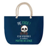 Sac de plage Bleu anse corde Madre Pas Touche Panda Femme