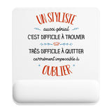 Tapis de souris ergonomique avec repose-poignet, accessoire bureau pour femme et homme, fête des pères, cadeau pas cher, idée cadeau fête des mères, secret santa, départ à la retraite, télétravail et gaming