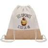 Sac Fête des Mères Mamie Cadeau anniversaire Noël Travail Métier Départ Retraite Collègue Femme Homme Fête des Pères Papa Maman Papi cabas shopping plage