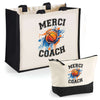 Cabas homme ou femme sac plage ou shopping tote bag pochette trousse Idée cadeau original pour anniversaire Noël travail départ retraite collègue famille fete des mères fetes des pères papa maman mamie papi