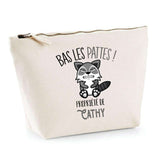 Trousse pochette de rangement maquillage Fête des Mères Mamie Famille Idée Cadeau anniversaire Noël Travail Boulot Métier Départ Retraite Collègue Femme
