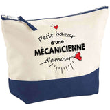 Pochette Trousse Fête des Mères Fêtes des Pères Mamie Papi Famille Idée Cadeau anniversaire Noël Travail Boulot Métier Départ Retraite Collègue Femme Homme