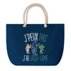 Sac de plage Bleu anse corde J'peux Pas Laser-Game