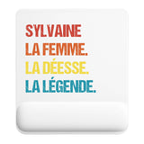 Tapis de souris ergonomique avec repose-poignet, accessoire bureau pour femme et homme, fête des pères, cadeau pas cher, idée cadeau fête des mères, secret santa, départ à la retraite, télétravail et gaming