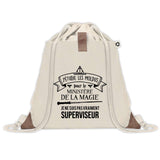 Sac à dos avec pochette Superviseur Ministère de la Magie