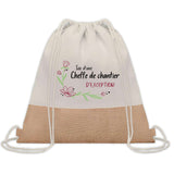 Sac Fête des Mères Mamie Maman Cadeau anniversaire Noël Travail Métier Départ Retraite Collègue Femme cabas shopping plage