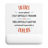 Tapis de souris ergonomique avec repose-poignet, accessoire bureau pour femme et homme, fête des pères, cadeau pas cher, idée cadeau fête des mères, secret santa, départ à la retraite, télétravail et gaming