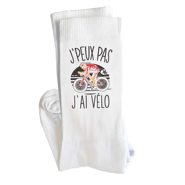 Chaussettes Vélo Drôles Homme | Message "Je Préfère Faire Du Vélo" | Taille 43-46 | Cadeau Cycliste | Anniversaire, Noël, Fête Des Pères - 5