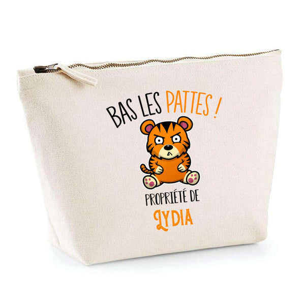 Trousse pochette de rangement maquillage Fête des Mères Mamie Famille Idée Cadeau anniversaire Noël Travail Boulot Métier Départ Retraite Collègue Femme