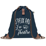 sac a dos bleu coton recycle avec pochette idee cadeau originale pour collegue ami prof ou membre de la famille cadeau mixte noel anniversaire secret santa ou depart au travail sac leger pratique et ecologique design breton moderne