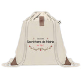 Sac à dos avec pochette Secrétaire de Mairie au Top