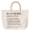 Sac Fête des Mères Mamie Famille Idée Cadeau anniversaire Noël Travail Boulot Métier Départ Retraite Collègue Femme cabas shopping plage