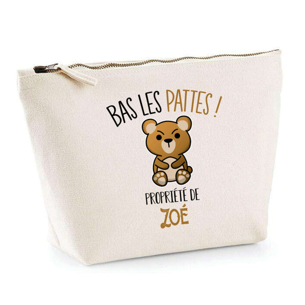 Trousse pochette de rangement maquillage Fête des Mères Mamie Famille Idée Cadeau anniversaire Noël Travail Boulot Métier Départ Retraite Collègue Femme