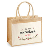 Sac Fête des Mères Mamie MAman Soeur Femme Famille Idée Cadeau anniversaire Noël Travail Boulot Métier Départ Retraite Collègue Femme cabas shopping plage
