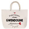 Sac Fête des Mères Mamie Famille Idée Cadeau anniversaire Noël Travail Boulot Métier Départ Retraite Collègue Femme cabas shopping plage