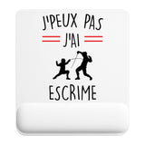 Tapis de souris ergonomique avec repose-poignet, accessoire bureau pour femme et homme, fête des pères, cadeau pas cher, idée cadeau fête des mères, secret santa, départ à la retraite, télétravail et gaming