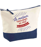 Pochette Trousse Fête des Mères Fêtes des Pères Mamie Papi Famille Idée Cadeau anniversaire Noël Travail Boulot Métier Départ Retraite Collègue Femme Homme