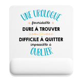Tapis de souris ergonomique avec repose-poignet, accessoire bureau pour femme et homme, fête des pères, cadeau pas cher, idée cadeau fête des mères, secret santa, départ à la retraite, télétravail et gaming