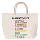 Sac Fête des Mères Fete des Pères Papi Mamie Famille Cadeau anniversaire Noël Travail Boulot Métier Retraite Collègue Femme Homme Cabas