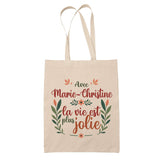 Sac Tote Bag Fête des Mères Fêtes des Pères Mamie Papi Famille Idée Cadeau anniversaire Noël Travail Boulot Métier Départ Retraite Collègue Femme Homme