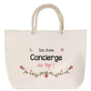 Sac Fête des Mères Mamie Famille Idée Cadeau anniversaire Noël Travail Boulot Métier Départ Retraite Collègue Femme cabas shopping plage