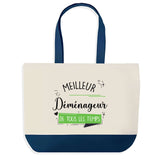 Sac de shopping bleu Meilleur Déménageur de tous les temps