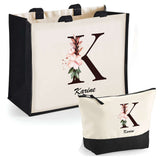 Cabas femme sac plage ou shopping tote bag pochette trousse Idée cadeau original pour anniversaire Noël travail départ retraite collègue famille fete des mères maman mamie