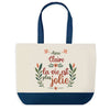 Sac Fête des Mères Mamie Famille Idée Cadeau anniversaire Noël Travail Boulot Métier Départ Retraite Collègue Femme cabas shopping plage