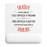 Tapis de souris ergonomique avec repose-poignet, accessoire bureau pour femme et homme, fête des pères, cadeau pas cher, idée cadeau fête des mères, secret santa, départ à la retraite, télétravail et gaming