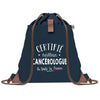 Sac à dos Bleu avec pochette Certifié meilleur Cancérologue