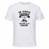 Maillot de Sport Homme Chasse Octogenaire - T-Shirt Respirant Polyester Manches Courtes - Cadeau Sportif Anniversaire Noël Fête des Pères