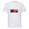 Maillot de Sport Homme MMA Minimaliste - T-Shirt Respirant Polyester Manches Courtes - Cadeau Sportif Anniversaire Noël Fête des Pères
