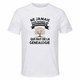 Maillot de Sport Homme Genealogie Quinquagenaire - T-Shirt Respirant Polyester Manches Courtes - Cadeau Sportif Anniversaire Noël Fête des Pères
