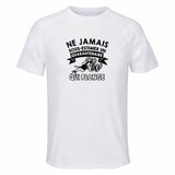 Maillot de Sport Homme Plonge Quarantenaire - T-Shirt Respirant Polyester Manches Courtes - Cadeau Sportif Anniversaire Noël Fête des Pères