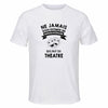 Maillot de Sport Homme Theatre Quinquagenaire - T-Shirt Respirant Polyester Manches Courtes - Cadeau Sportif Anniversaire Noël Fête des Pères