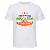 Maillot de Sport Homme Meilleur Agriculteur Super Pouvoir Cadeau Anniversaire Noël Fête des Pères T-Shirt Respirant Polyester