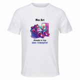 Maillot de Sport Homme Frigo - T-Shirt Respirant Polyester Manches Courtes - Cadeau Sportif Anniversaire Noël Fête des Pères